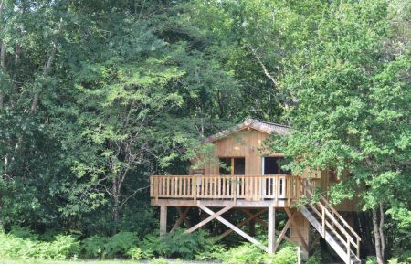 Cabane sur pilotisG6003 Cabanac-et-Villagrains - Gironde - La Landaise