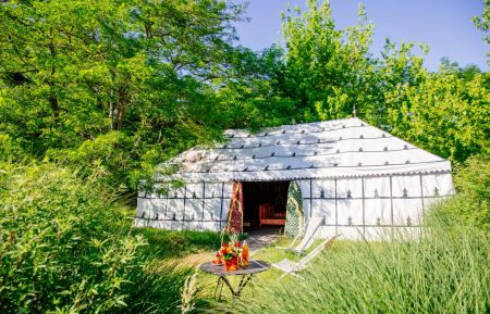 Tente lodgeG60082 Le Nizan - Gironde - Tente Ca&iuml;dale