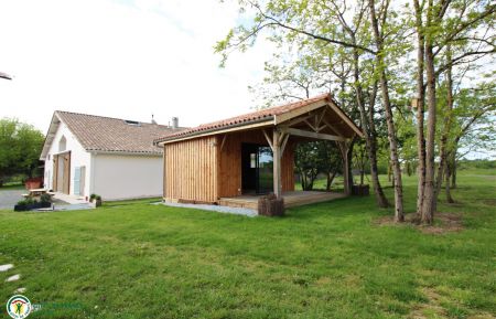G&icirc;te n&deg;G2244 Sigalens - Gironde - Vue sur la salle de sport &agrave; disposition situ&eacute;e &agrave; c&ocirc;t&eacute; du g&icirc;te