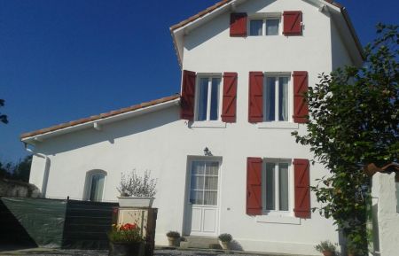 Façade du Gîte l Escloupet à Coudures . Gîte n°20474 Coudures - Landes - Façade du Gîte l Escloupet à Coudures .
