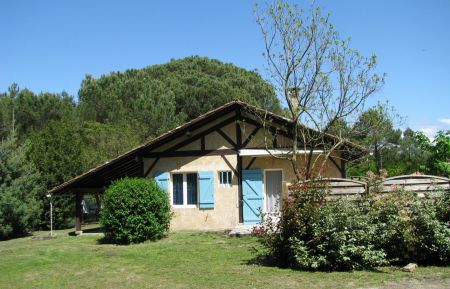 G&icirc;te n&deg;20520 Moliets-et-Maa - Landes - Vue de l'espace vert sud ouest